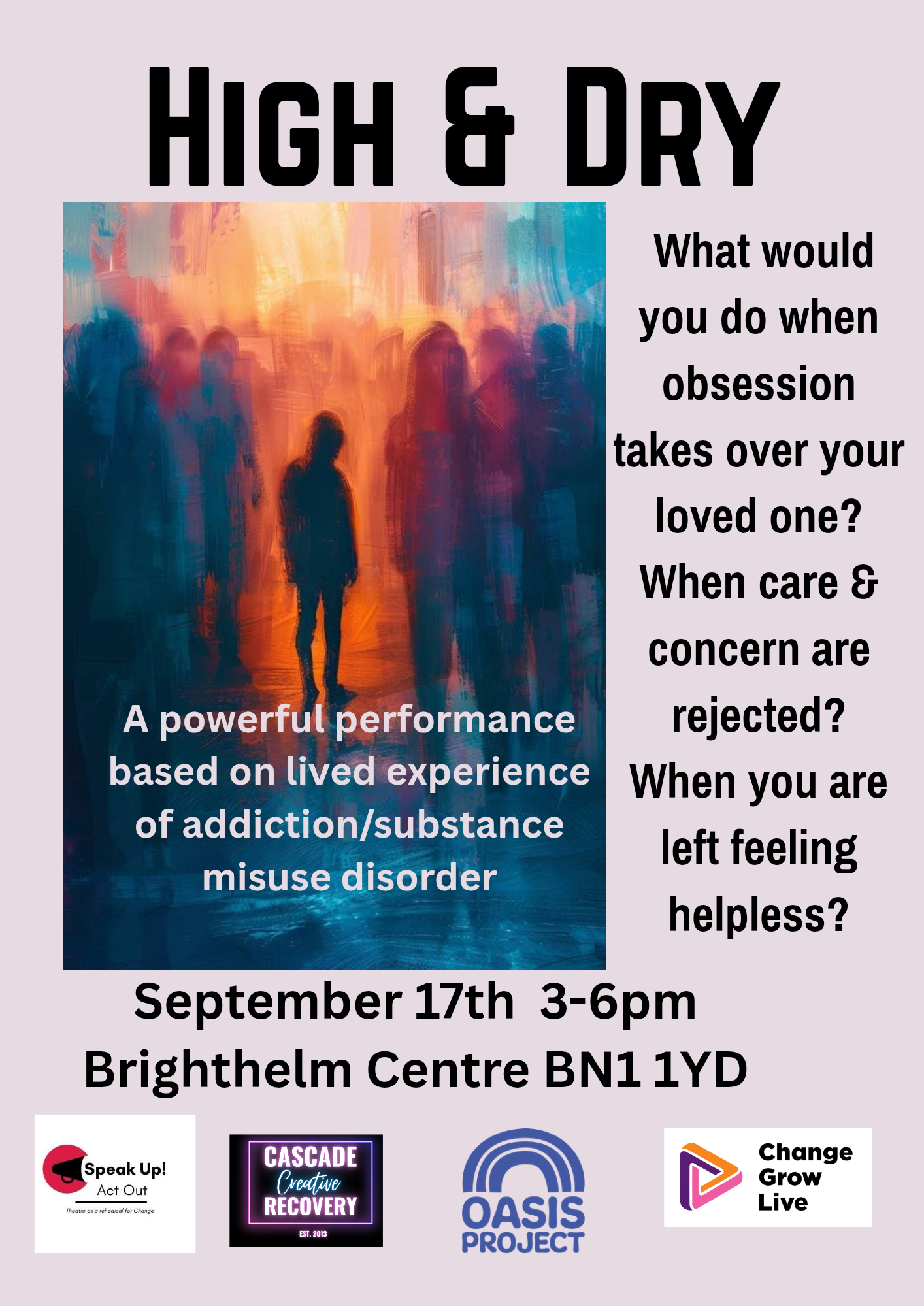 For voluntary sector workers and adult social care. https://www.eventbrite.com/e/high-dry-tickets-1995080096274?aff=oddtdtcreator